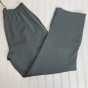 Champion Gray Sweatpants Sz Medium Track Pants Zip Ankle